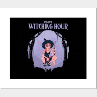 Witching Hour Halloween Gifts Posters and Art